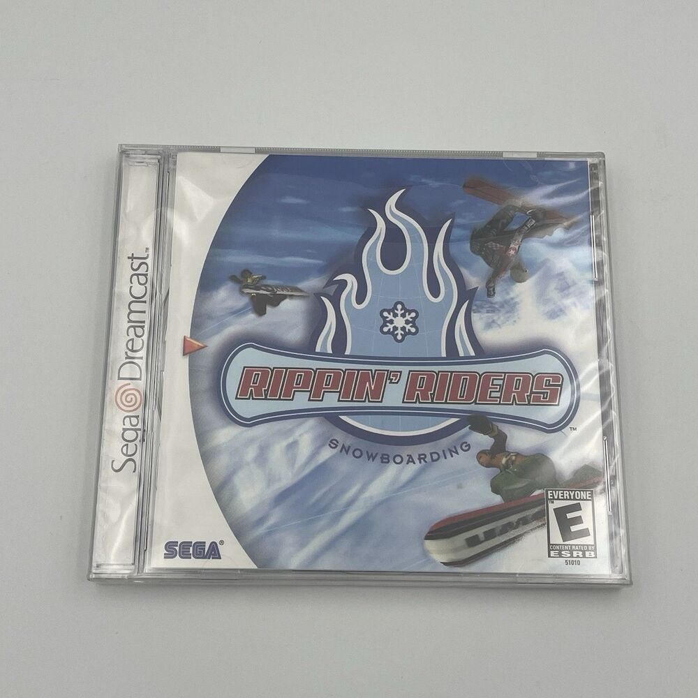 Rippin' Riders Snowboarding (Sega Dreamcast, 1999) CIB - New Factory Sealed